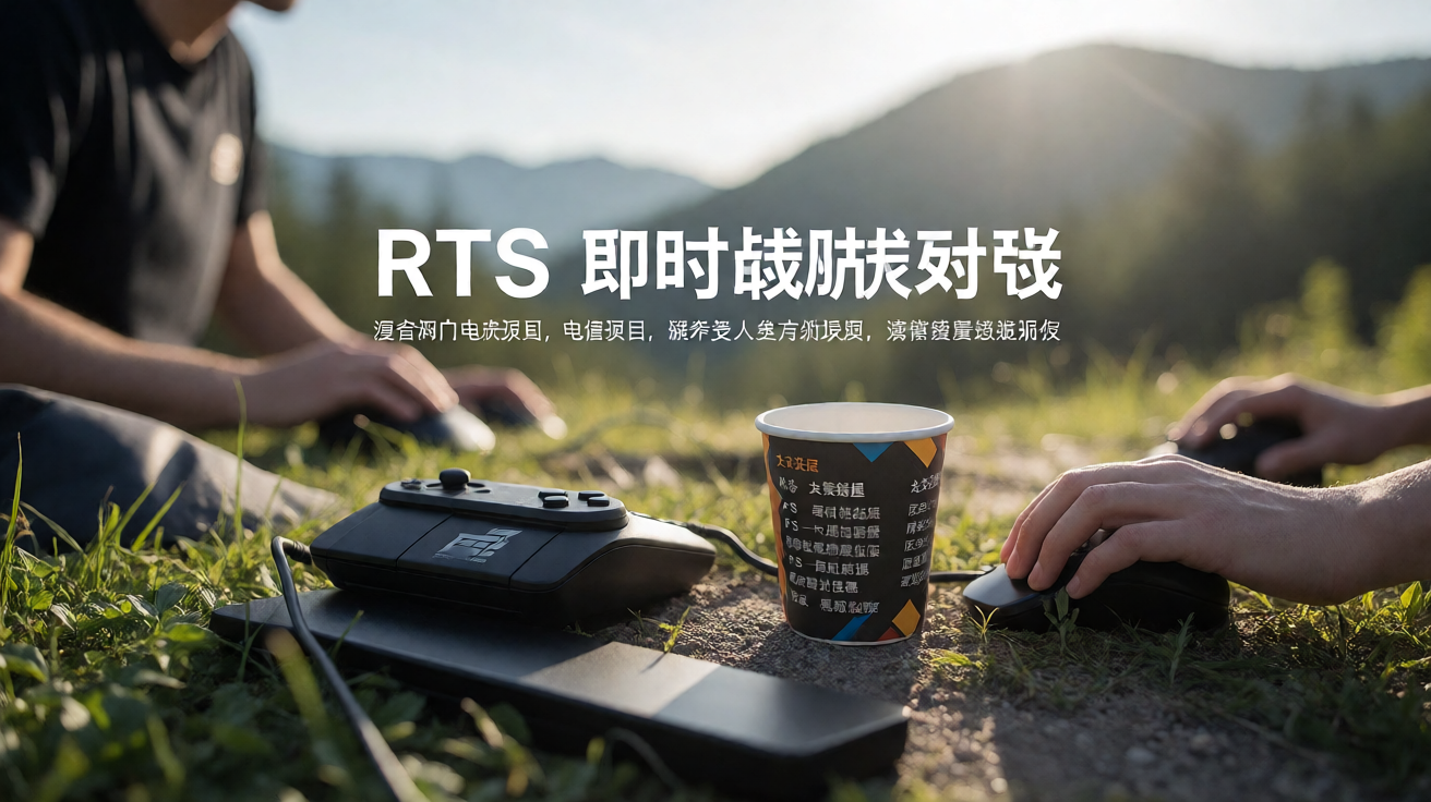RTS类电竞项目对战画面